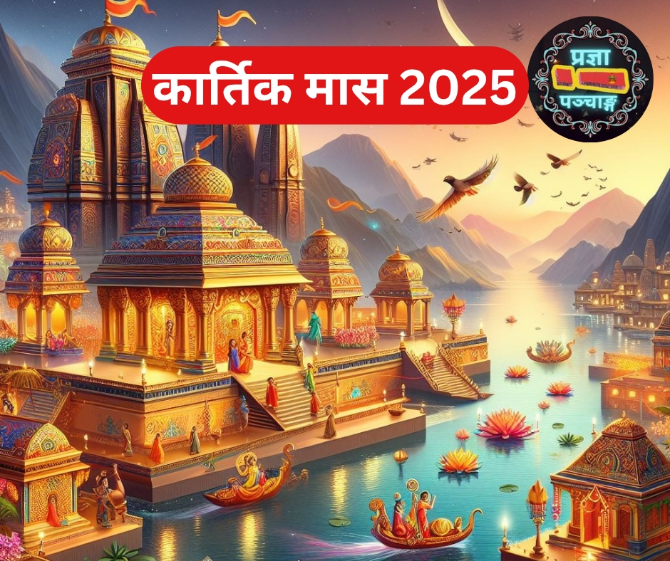 कार्तिक मास का पंचांग 2025, 8 Oct 2025 - 5 Nov 2025 Kartik maas ka panchang